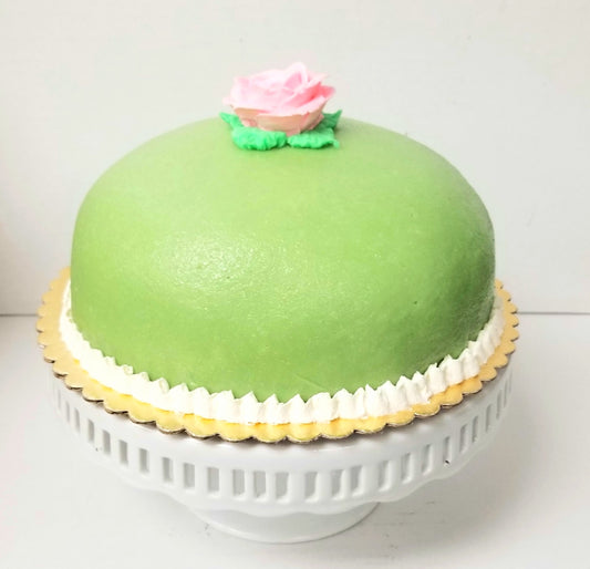 Swedish princess cake